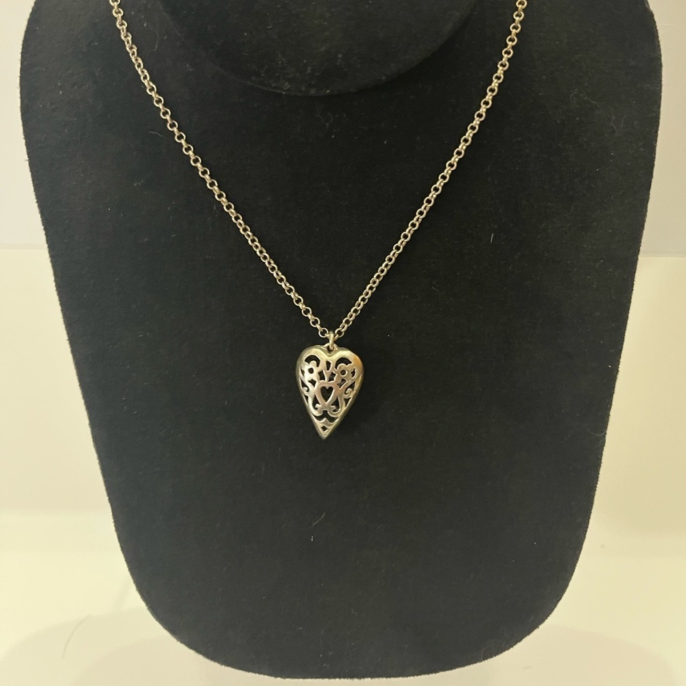 Vintage Sterling Silver 925 necklace byArtist Eivind Hillest Norwegian Modernist